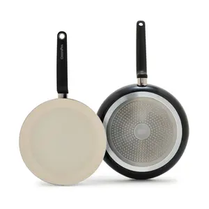 GreenPan Rio Advanced 2pc (10" and 12") Ceramic Nonstick Fry Pan Set Black GreenPan Rio Advanced 2pc (10" and 12") Ceramic Nonstick Fry Pan Set Black
