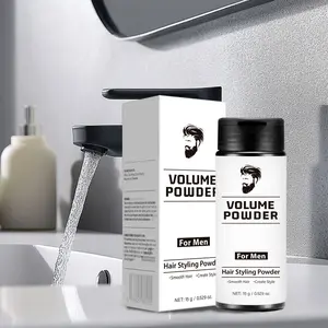 Viral Men Hair Volume Powder Root Lift Thickening Matte Styling Powder Strong Hold Oil Control Natural Texture Root Texturizing Powder