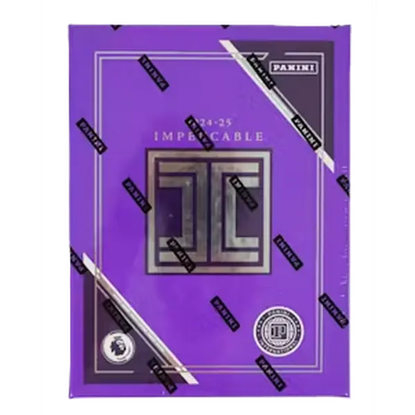2024-25 Panini Impeccable EPL Soccer Trading Card Hobby Box