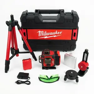 Milwaukee Laser Level Kit 16 Lines 4 d green beam self leveling 360