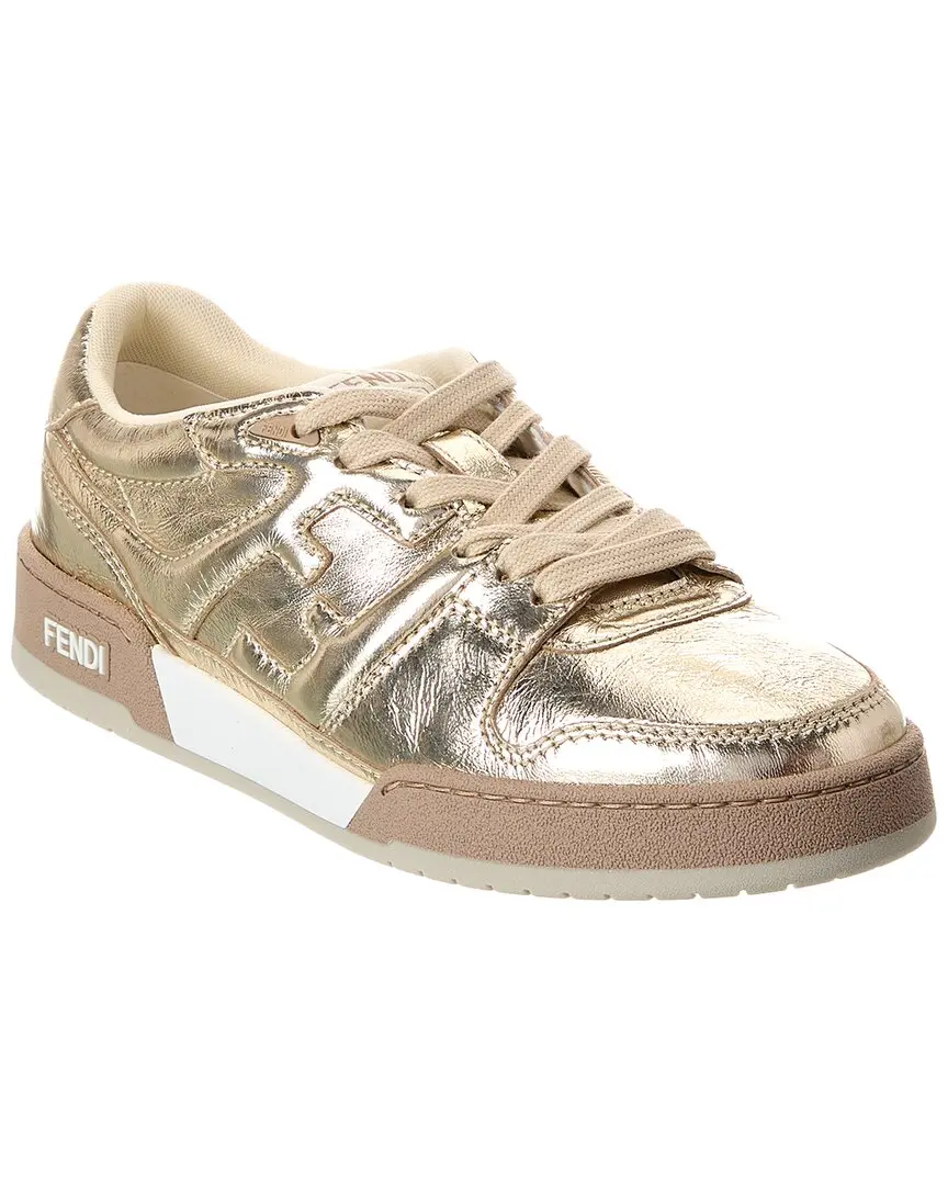 FENDI Match Leather Sneaker