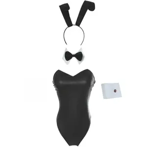 CR ROLECOS Bunny Costume Women Bunny Suit Cosplay Lingerie Adult Halloween Costumes