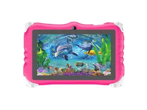 Supersonic SC-780KT Sonic 7jr 7" Kids Tablet Android 15, 3GB/32GB, Wi-Fi, Bluetooth, Dual Camera, Pink
