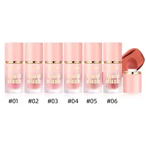 Long Lasting Liquid Blush, Cheek Tint, 1 Count Natural Look Blush for Daily Makeup, Lightweight Blush, Soft Color Shadow, Suitable for All Skins, Cosmetic, Balm
