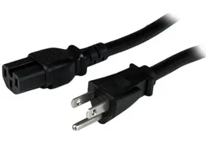 Startech PXT515C154 4-Feet - Heavy Duty - 14 AWG Computer Power Cord- Black