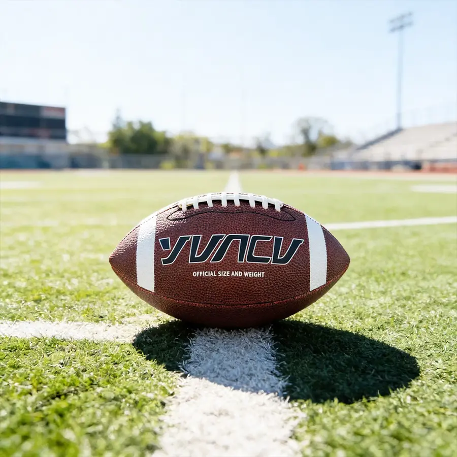 Standard American Football, Official Size 9/6/3 Pro Rugby Ball, Ideal for Men Outdoor Training & Recreational Sports, Durable Design