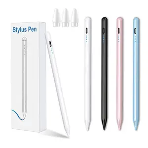 TiktokShopDeal Stylus Pen for iPad,Fast Charge,with palm rejection and tilt sensing function comes 3pcs replacement tibs,For iPad/7/8/9/10/11th,mini 5/6/7th,Air 3/4/5/6/7th,Pro 3/4/5/6th(11"/12.9”)