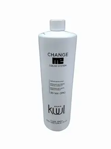 KUUL Color System Change Me Hair Coloring Peroxide, 30 Vol Strength (9%), Cream Form, Alcohol-Free, 870ml (30 Fl Oz) Haircare Product, 24 Months, Color Protection