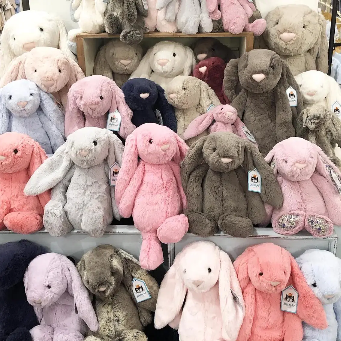 Jellycat Bunny Plush Rabbit, Adorable Stuffed Animal, Soft Bunny Doll, Cute Gift for Baby, Kids, Girlfriend, Easter Basket Surprise, Cozy Cuddle Companion