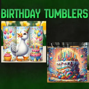 Birthday Tumblers