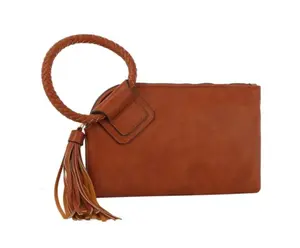 Braided Ring HandlepWristlet Clutch
