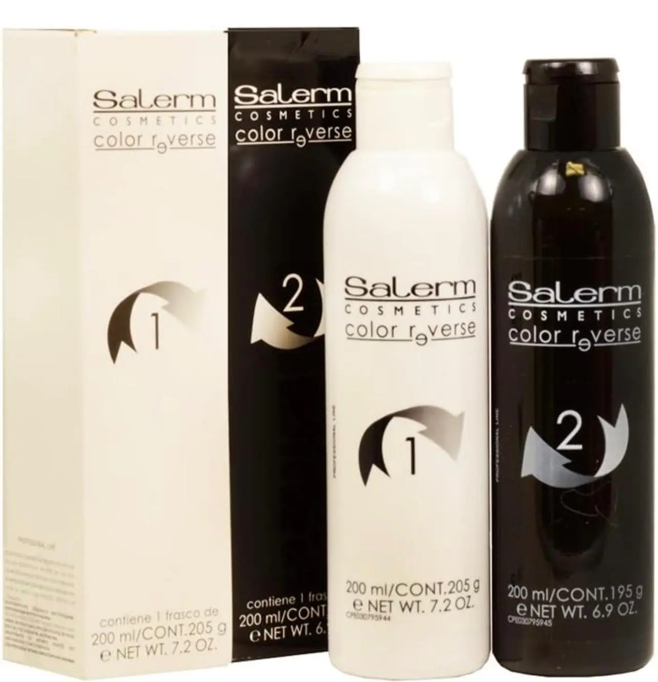 Salerm Color Reverse - Remove Oxidative Hair Dyes from the Hair Quickly, Safely and Effectively Haircare Brush Cream Gentle Handy Shampoo Cleanser Natu