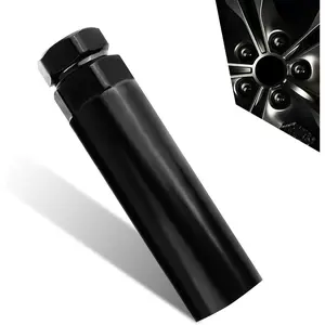 Large 6 Spline Lug Nut Socket, Fuel Rim Lug Nut Lock Removal, Wheel Lock Key Replacement for Aftermarket 6 Spline Lug Nut, for 21 mm (13/16 Inch) & 22 mm (7/8 Inch) Hex Socket Wrench