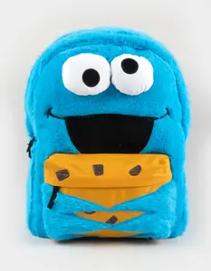 BIOWORLD Sesame Street Cookie Monster Backpack, Blue Combo BIOWORLD Sesame Street Cookie Monster Backpack, Blue Combo