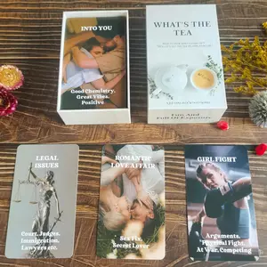 What Is Tea? Relationship Oracle Cards, Life Oracle Cards, Beginner Oracle Cards, Tarot Card Deck, Interpret Our Career and Personal Relationships