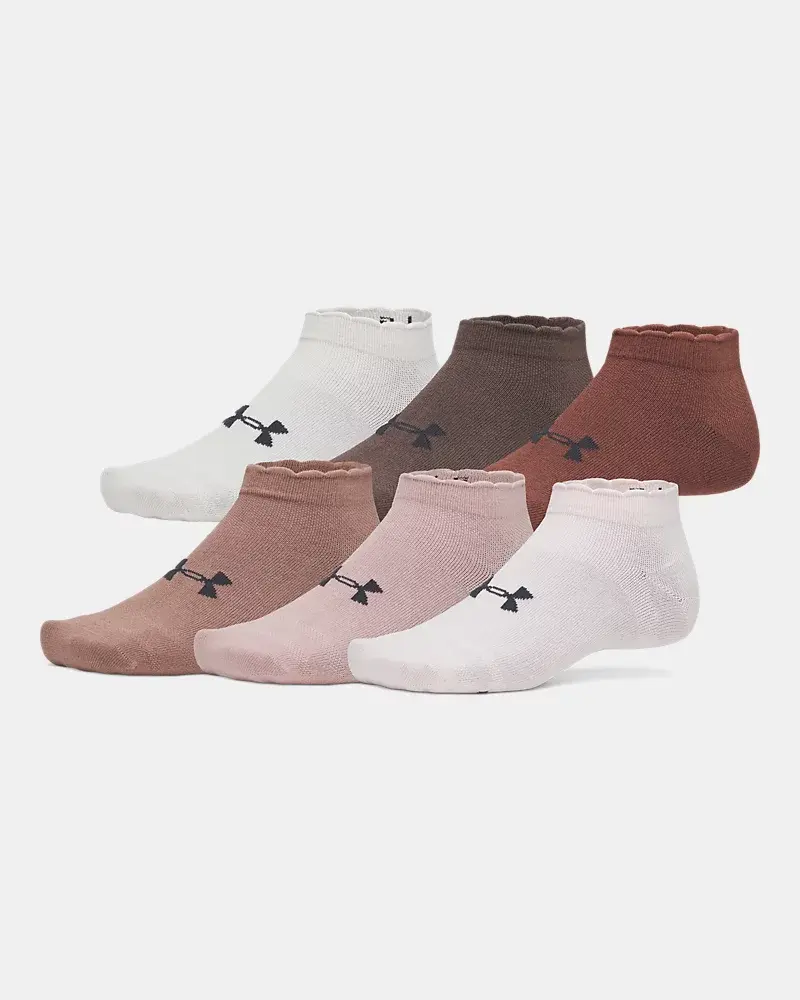 Under Armour Essential Unisex 6-Pack Low Cut Socks