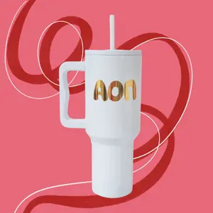 Alpha Omicron Pi 40oz 24 Karat Tumbler