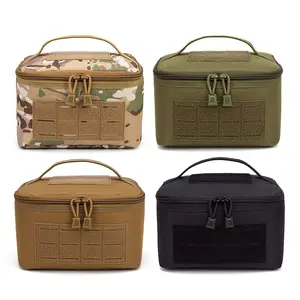 Digital Pattern Storage Bag Molle Side Pouch, Outdoor Hiking Camping Handheld Wash Bag, RV Camping Bag, Military, Durable Outdoor Hiking