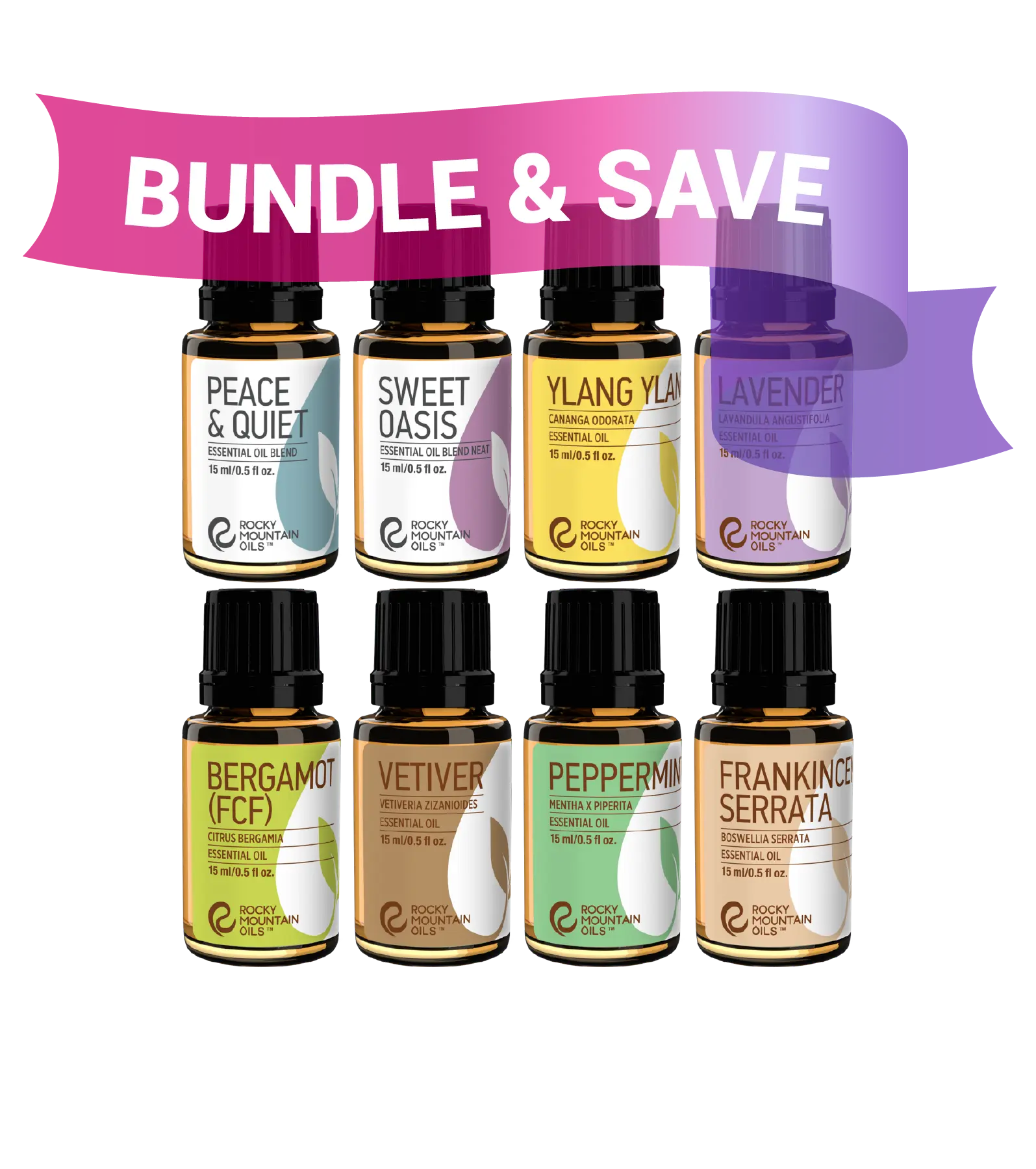 Floral Aromatherapy Mood Kit, Essential Oil-Based Health & Alternative Treatment Kit