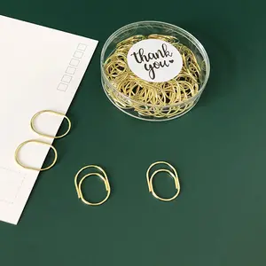 60pcs Creative Paper Clips Cute Paper Clip Mini Metal Paper Clip - Perfect for Planners, Stationery & Office Supplies