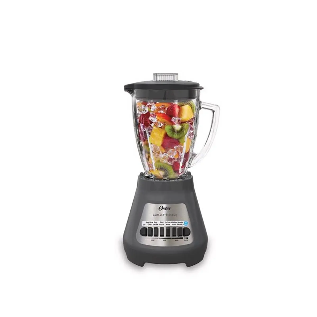 Oster Classic 6-Cup 8-Speed Plastic Blender Jug, Gray - Household Kitchen Jug Blenders, Blender Jug Blenders