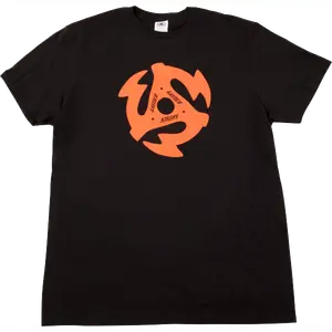 Gretsch Guitars 45 RPM Men's T-Shirt, Black, EXTRA LARGE (XL)