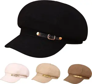 Elegant Wool Beret Hat For Women Timeless Newsboy Style Winter Autumn Spring Fashion Accessories Warm Comfortable