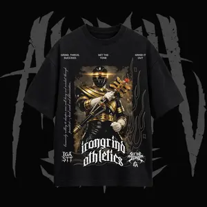 Vintage Zeo VI Gold Ranger Graphic T-Shirt – Retro Pyramid Warrior Streetwear Cotton Tee Unisex Shirt