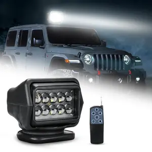 Ultra Power 50W 360º LED Remote Controlled Spotlight Search Light for SUV Boat Ultra Bright LED Headlight Upgrade Kit