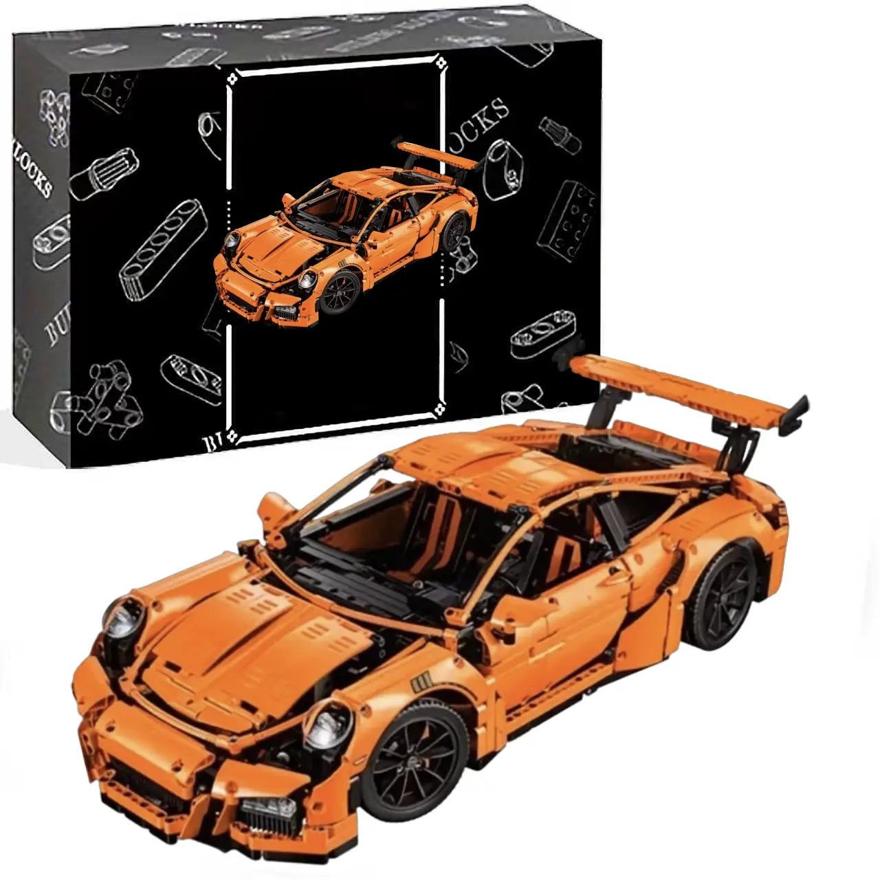 Technic GT3, 1:8 Scale, 2704 Pieces Building Set for Adults - Collectible Kit with Detailed Features for Bedroom, Home Office or Shelf Decor, Gift for Men, Women, & Car Fans Ages 18+