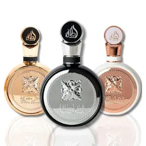 Lattafa Fakhar Men, Fakhar Women, and Lattafa Fakhar Gold Extrait Bundle – 3.4 Oz Each (Long Lasting Fruity Woody Scent Fragrance Perfume