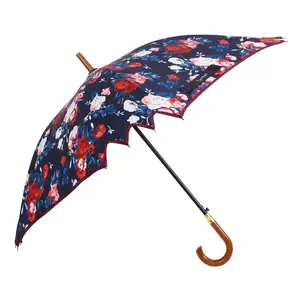 Women's Fashionable  Extra Large Automatic Open Golf Umbrella Multicolor