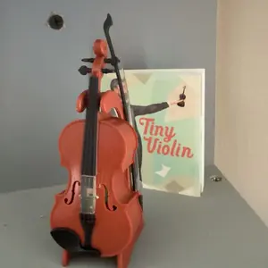 Tiny Violin: Origin-Chinrest Illustrated Book by Sarah Royal, Turns Tears Into Laughs (Literature & Art Genre)