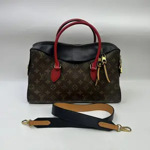 Pre-owned Canvas Crossbody Bags Louis Vuitton Tuileries Tote Monogram Leather