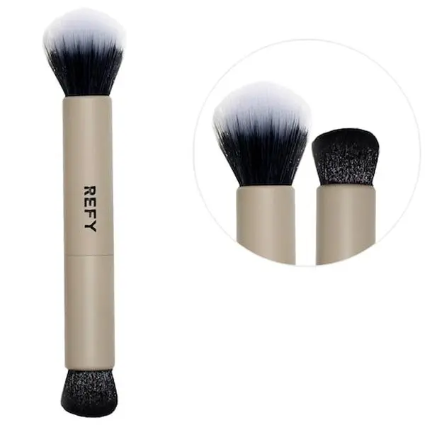 REFY  Duo Face Brush      - blush lover ucf lip colorful rae dunn dibs makeup sunkissed essence spring Innovative Bronzing classic red