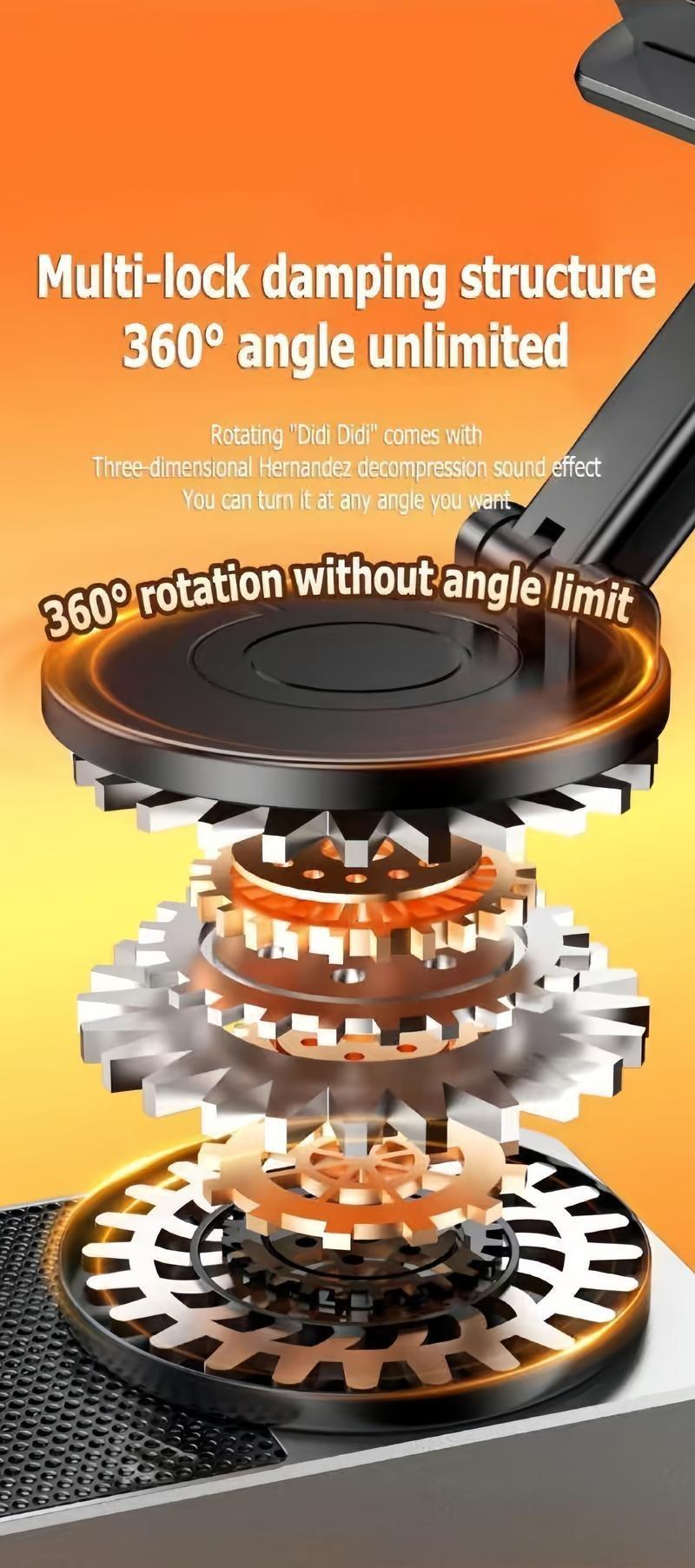 2026 New 5-in-1 Wireless Audio Bluetooth Speaker multipurpose multi-function Phone Holder Emergency Rechargeable with Colorful Ambient Light 300° Foldable for Tablet iPhone Android  Gifts for Men Women Wireless Induction Bluetooth Speaker Stand