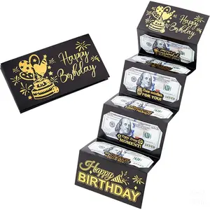 Party Supplies Birthday Money Gift Card Envelope Creative Holder for Men Women Multiple Colors
