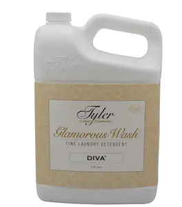 Tyler Candle Company Glamorous Wash 3.78L Liquid Detergent for All Fabric Types Phosphate-Free Luxurious Fragrance Ideal for Machine & Hand Washing