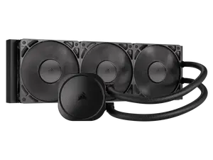 CORSAIR NAUTILUS 360 RS Liquid CPU Cooler – RS120 Fans – Fits Intel® LGA 1851/1700, AMD®  AM5/AM4 – Simple Daisy-Chain - Direct Motherboard Connection