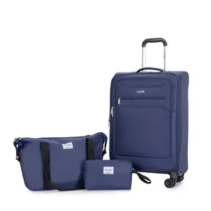 MLNshops Softshell Luggage Set with Spinner Wheels