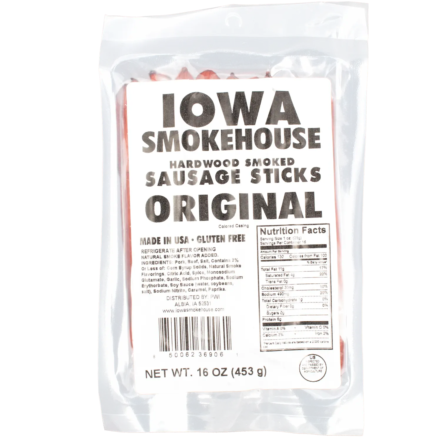 16 oz Sausage Sticks Original