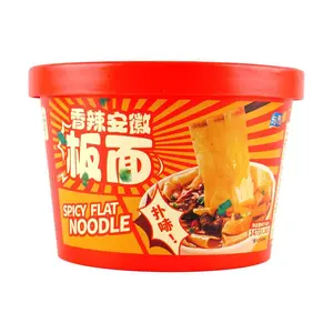 YUMEI Spicy Anhui Banmian Noodles - Instant Hot & Sour Flavor, Quick Meal for Late Night Snacks, 152g