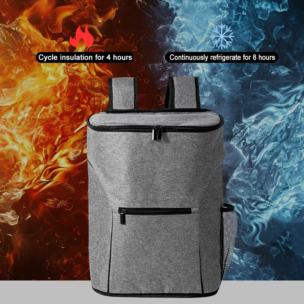 26L Cooler Backpack, Insulated Waterproof Soft Bag for Camping, Picnics, Travel - Durable, Leakproof & Portable, Durable Portable Cooler