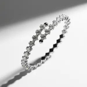 Zirconia Bracelet – Gold Plated