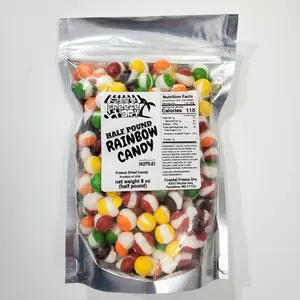 Half Pound - Freeze Dried Rainbow Candy - (not affiliated with Skittles)
