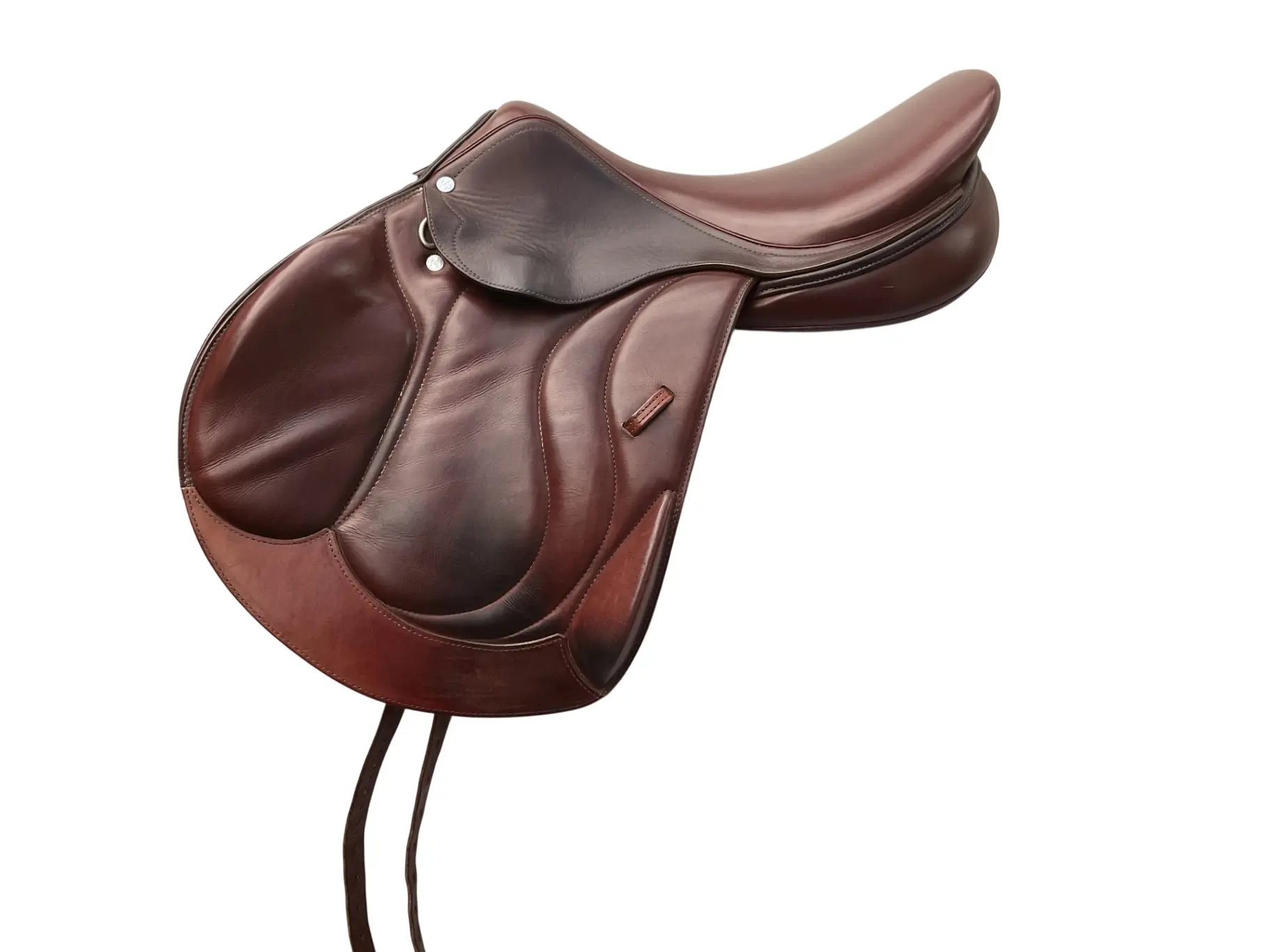 Masters Saddles Monoflap Snaffle Jump Saddle, 17 in Medium Fit for Equestrian Jumping Activities, Snaffle Saddle Jumping