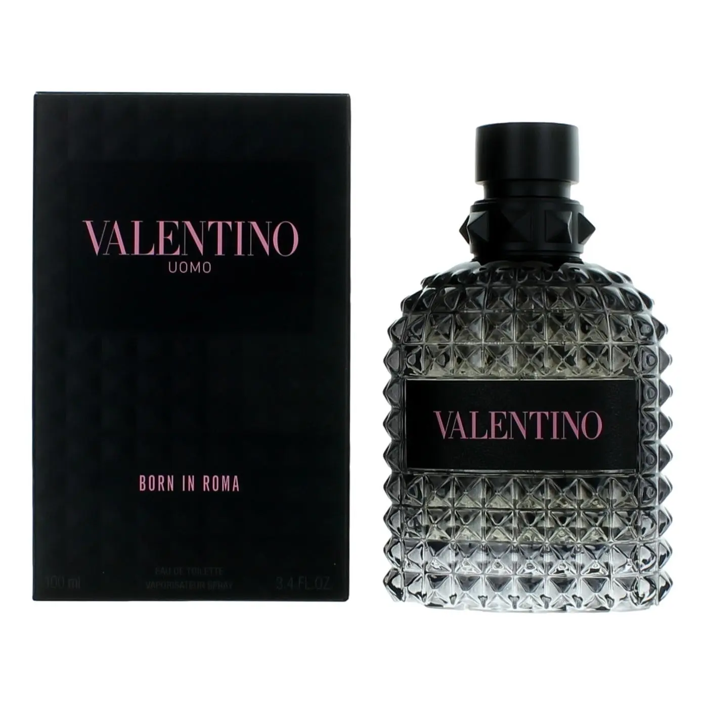 Valentino Uomo Born In Roma by Valentino, 3.4 oz EDT Spray for Men Men Fragrance, Edt Cologne, Bold Scent, Edt Perfume
