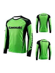 MOTO new motorcycle off-road race long sleeved T-shirt Lightweight Jersey breathable quick drying men's cycling team