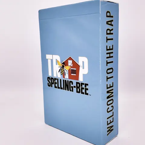 Trap Spelling Bee Card Game | Game Night | Party | Fun | Family | Friends | Spelling Bee | Urban Slang | Humor | Words | Culture | Trap