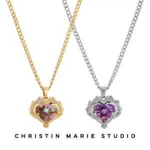 Galaxy Heart Necklace